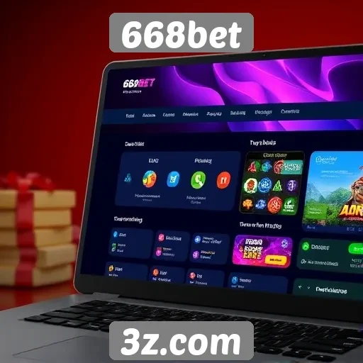 Análise da interface do usuário do site 668bet